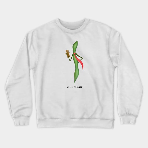 mr. bean Crewneck Sweatshirt by shackledlettuce